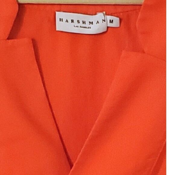 Harshman Los Angeles Notched V-Neck Dolman Blouse - Picture 6 of 8